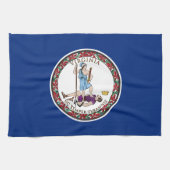 Virginia State Flag Theedoek (Horizontaal)