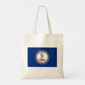 Virginia State Flag Tote Bag (Achterkant)