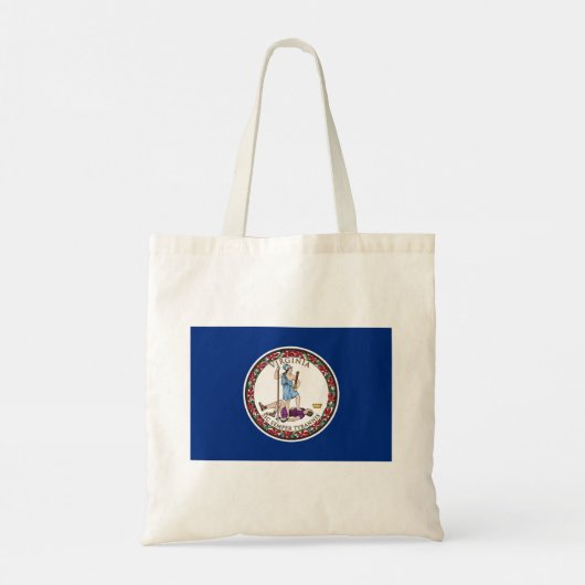 Virginia State Flag Tote Bag (Achterkant)