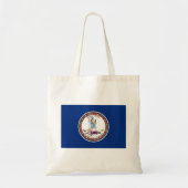 Virginia State Flag Tote Bag (Voorkant)