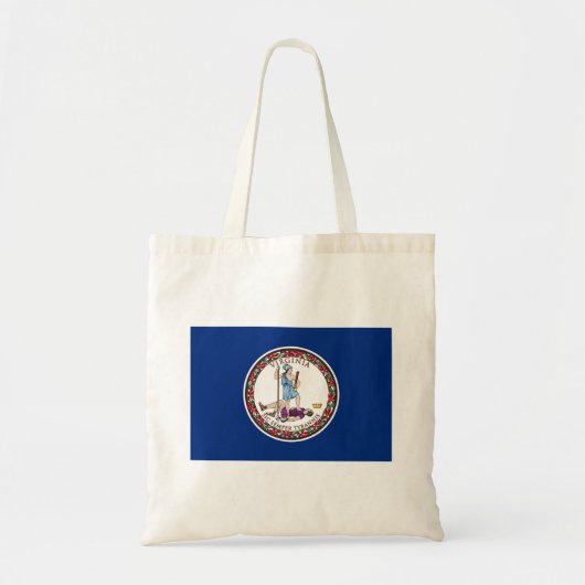 Virginia State Flag Tote Bag (Voorkant)