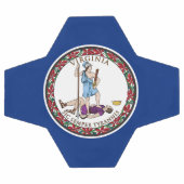 Virginia State Flag Voetbal (Enkel)