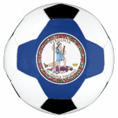 Virginia State Flag Voetbal (Voorkant)