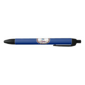 Virginia State Flag Zwarte Inkt Pen (Bodem)