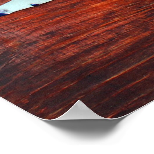 Virginia State License Bord Map Poster (Hoek)