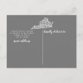 VIRGINIA State Moving Aankondiging Post Kaart (Achterkant)