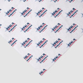 Virginia State Pride Tissue Paper Tissuepapier (Detail)
