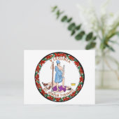 Virginia State Seal Briefkaart (Staand voorkant)