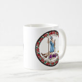 Virginia State Seal, de vlag van Virginia Koffiemok (Voorkant rechts)