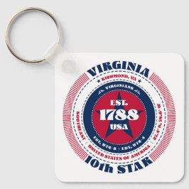 Virginia State Sleutelhanger