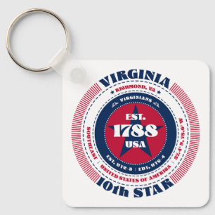 Virginia State Sleutelhanger