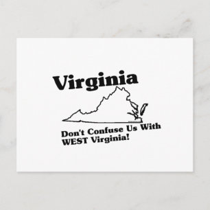 Virginia State Slogan Briefkaart