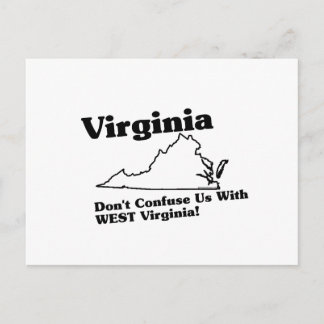 Virginia State Slogan Briefkaart