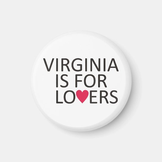 Virginia State T-shirt Virginia Home T-shirt Magneet (Voorkant)