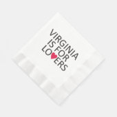 Virginia State T-shirt Virginia Home T-shirt Servet (Hoek)