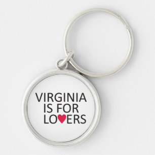 Virginia State T-shirt Virginia Home T-shirt Sleutelhanger