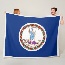 Virginia State Vlag Print Patriot