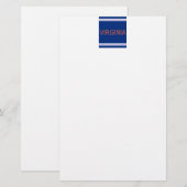 Virginia Stationery Briefpapier (Voorkant / Achterkant)