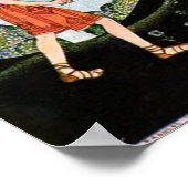  Virginia Sterrett Dragon Meets Warrior Poster (Hoek)