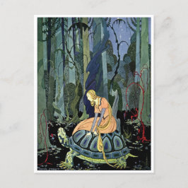  Virginia Sterrett Princess Rides Tortoise Briefkaart
