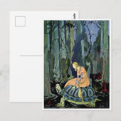 Virginia Sterrett Princess Rides Tortoise Briefkaart (Voorkant / Achterkant)