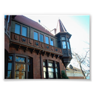 Virginia Street 467 in Buffalo New York Foto Afdruk