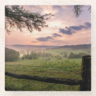 Virginia Sunset Glazen Onderzetter