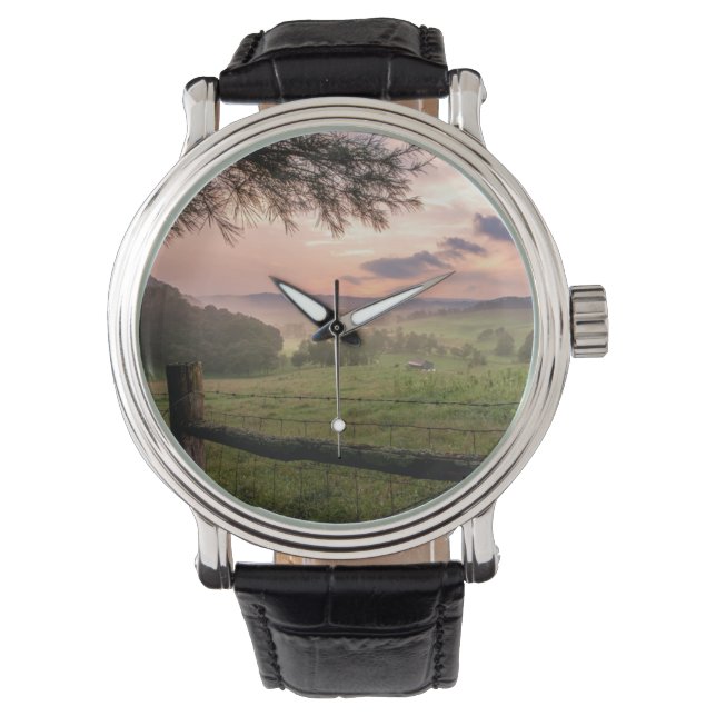 Virginia Sunset Horloge (Voorkant)