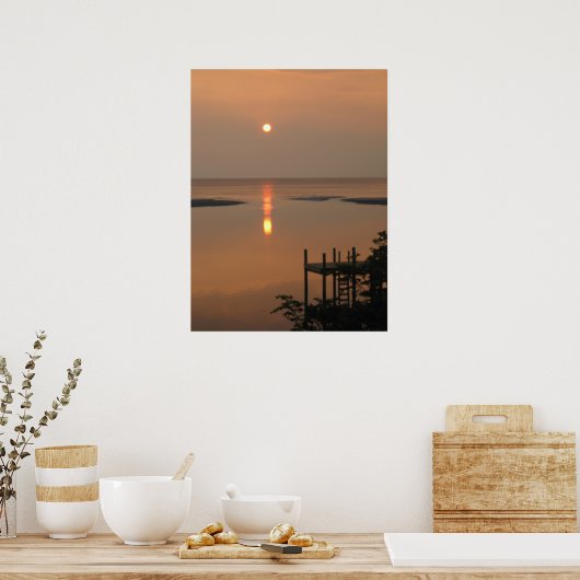Virginia Sunset Poster (Keuken)