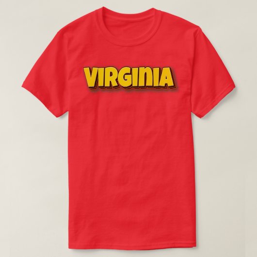 Virginia T-shirt (Design voorkant)