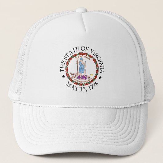Virginia-teken Trucker Pet (Voorkant)