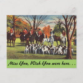 Virginia, The Hunt Briefkaart