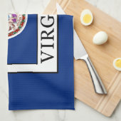 Virginia Theedoek (Quarter Fold)