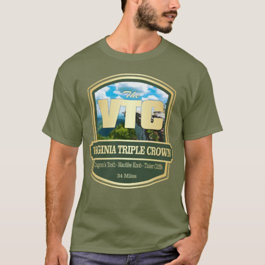 Virginia Triple Crown (B1) T-shirt (Voorkant)