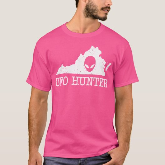 Virginia Ufo Hunter T-shirt (Voorkant)