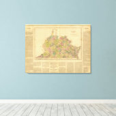 Virginia US Canvas Afdruk (Insitu (Houten vloer))