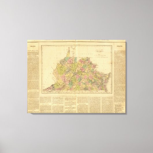 Virginia US Canvas Afdruk (Voorkant)