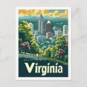 Virginia USA Beroemde Reisplaats Briefkaart (Voorkant)