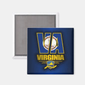 Virginia (VA) Magneet (Voorkant / Achterkant)