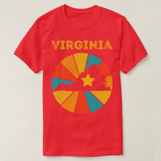 Virginia Verdrietig Souvenir 1 T-shirt (Design voorkant)