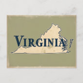 Virginia, Verenigde Staten Briefkaart (Voorkant)