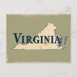Virginia, Verenigde Staten Briefkaart