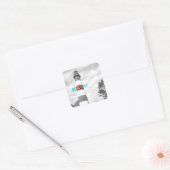 Virginia Vierkante Sticker (Envelop)