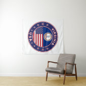 Virginia, Virginia poster, Virginia canvas Wandkleed (In Situ (horizontaal))
