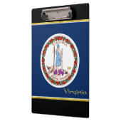 Virginia vlag klembord (Links)