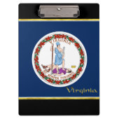 Virginia vlag klembord (Voorkant)