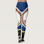 Virginia vlag leggings (Achterkant)