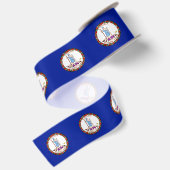 Virginia vlag satijnen lint (Achterkant)