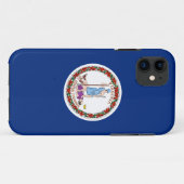 virginia vlag verenigd - amerika - symbool Case-Mate iPhone case (Achterkant (horizontaal))