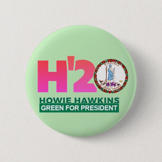 Virginia voor Howie 2020 Ronde Button 5,7 Cm (Voorkant)